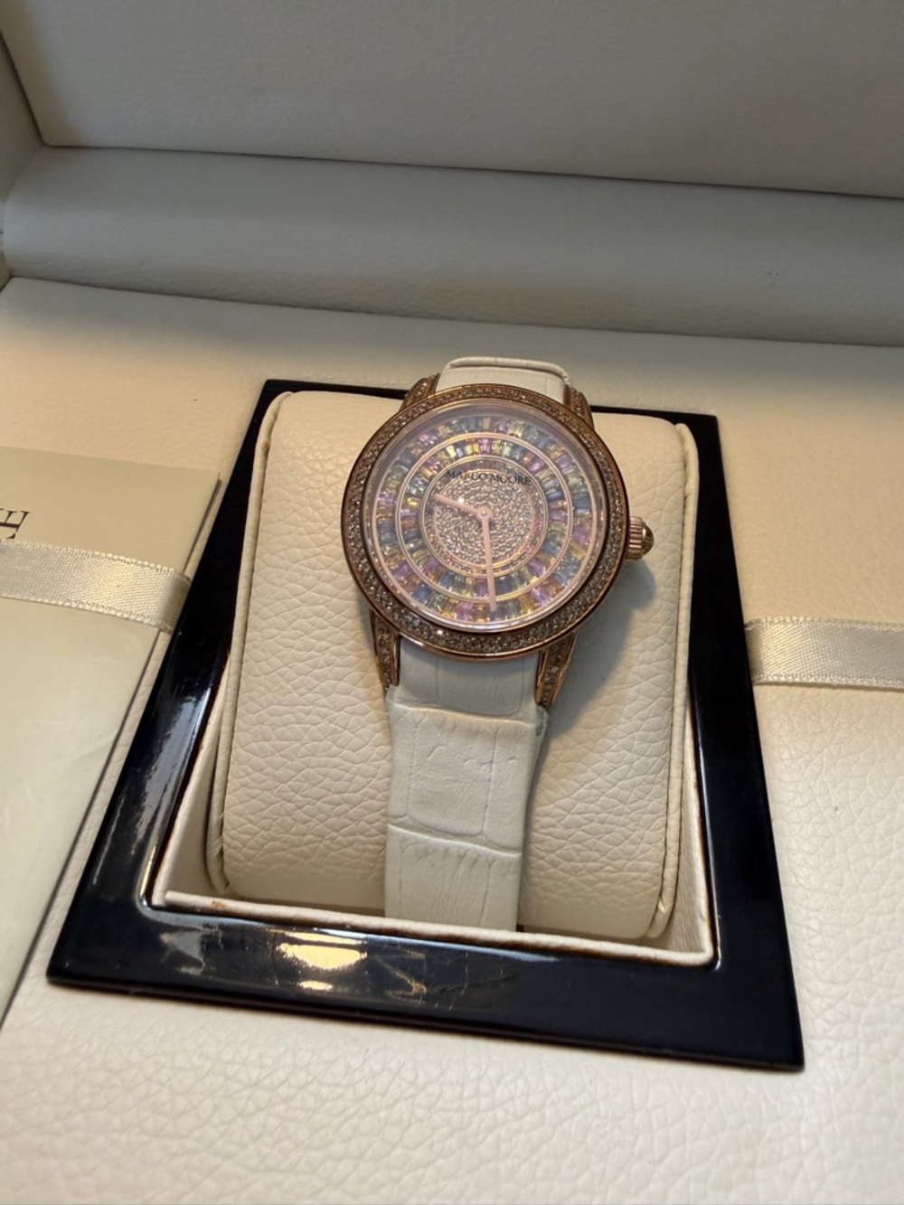 Marco Moore Limited Edition 399 Diamonds and 80 Sapphire watch